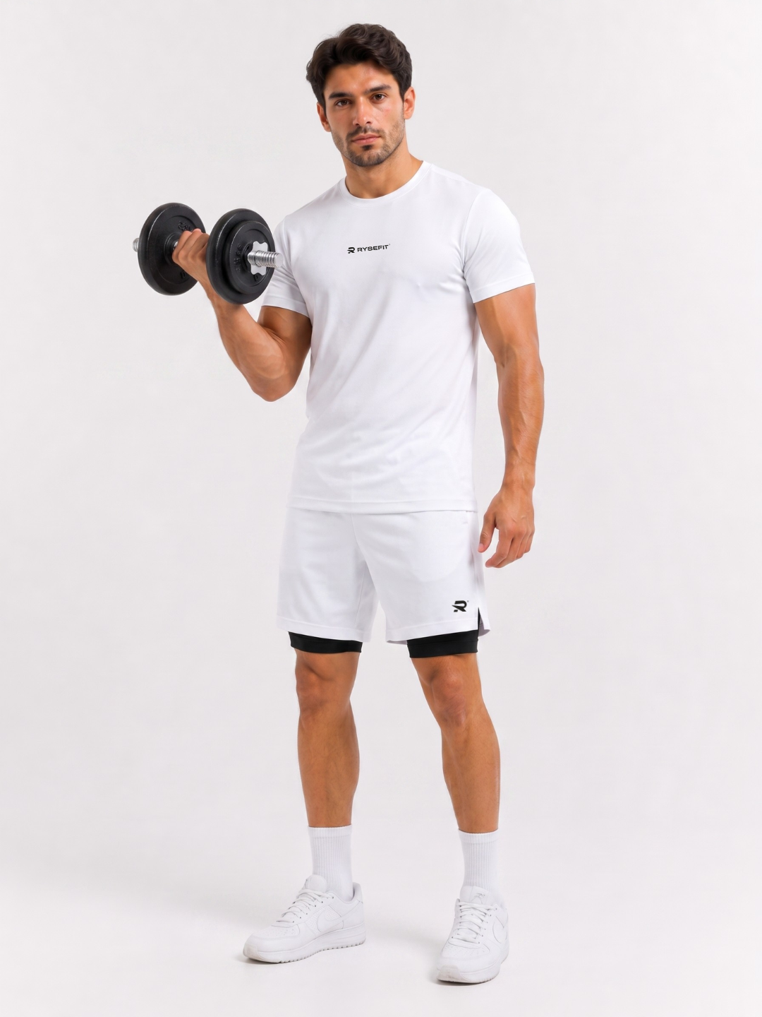 Conjunto de Treino Essential Branco