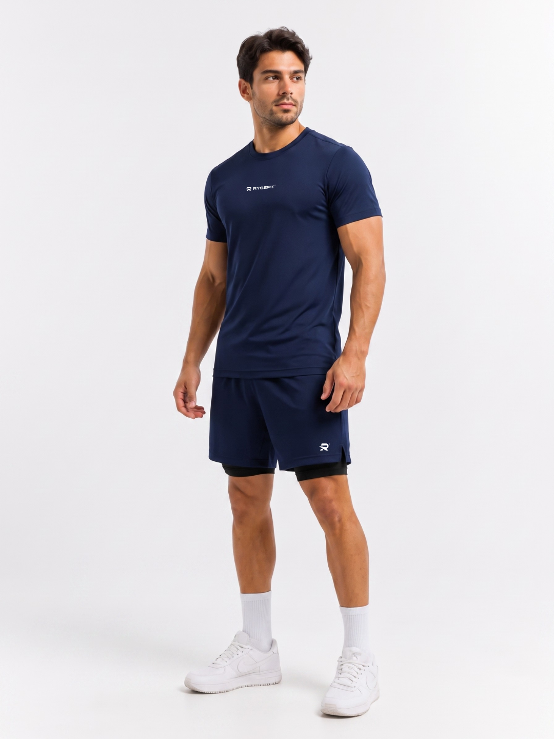 Conjunto de Treino Essential Azul Marinho