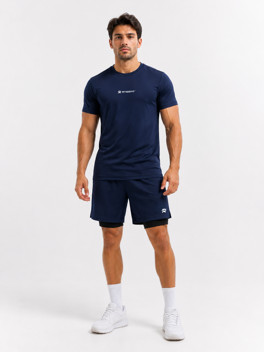 Camiseta Dry Fit Essential Azul