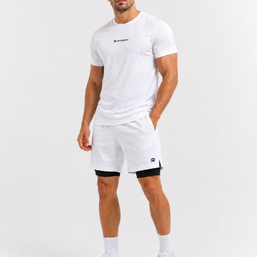 Conjunto de Treino Essential Branco
