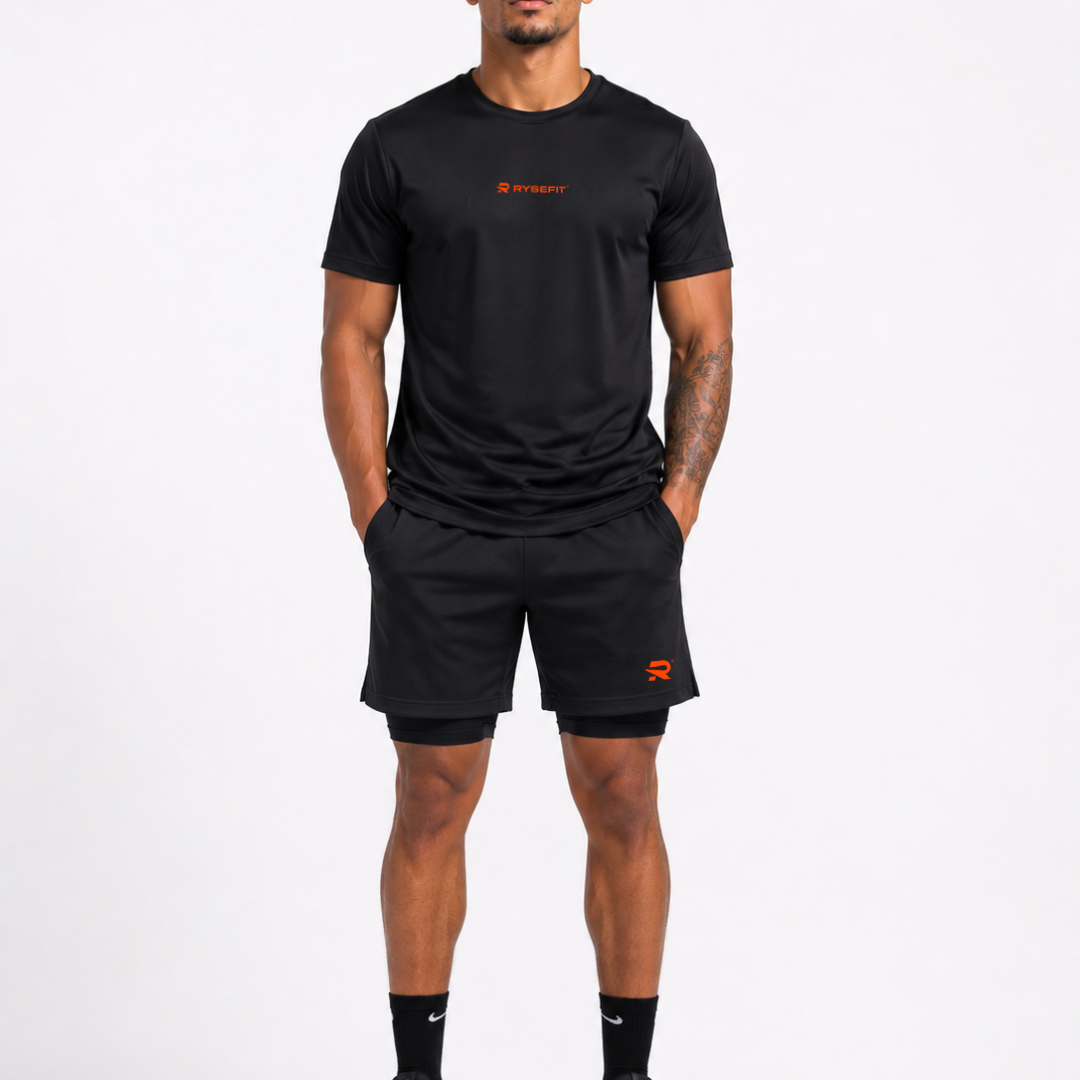 Conjunto de Treino Essential All Black