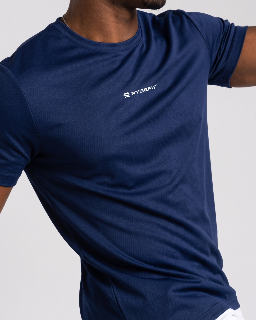 Camiseta Dry Fit Essential Azul