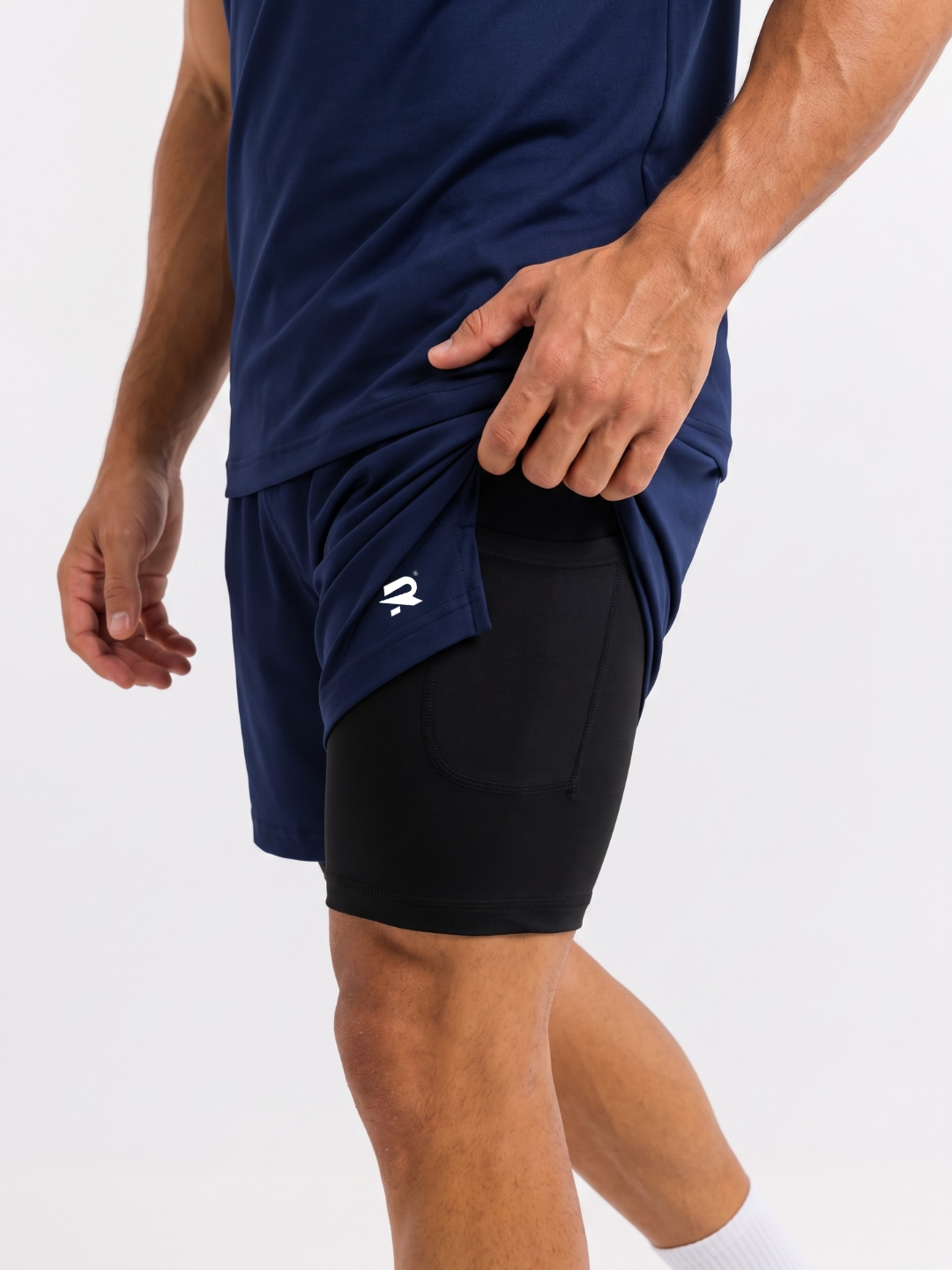 Conjunto de Treino Essential Azul Marinho