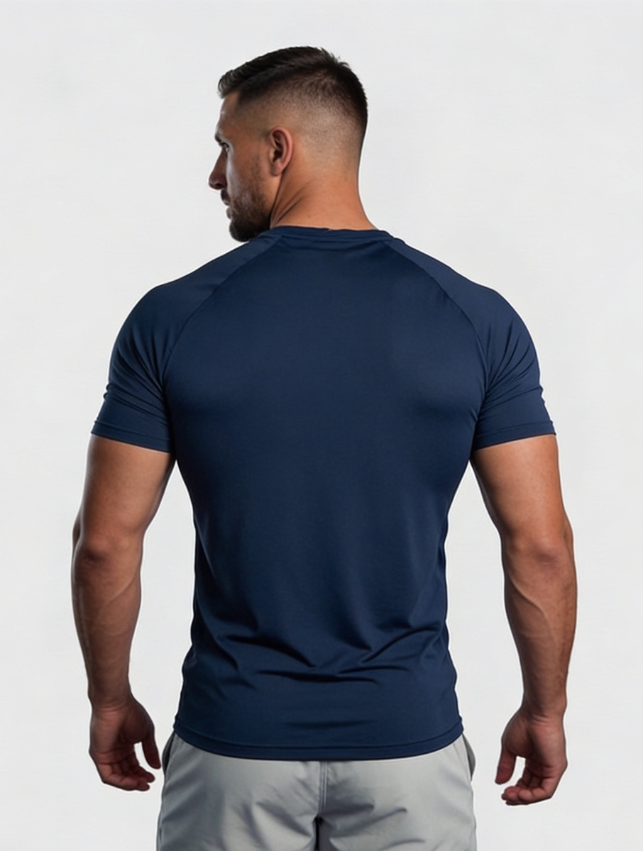 Camiseta Dry Fit Essential Azul