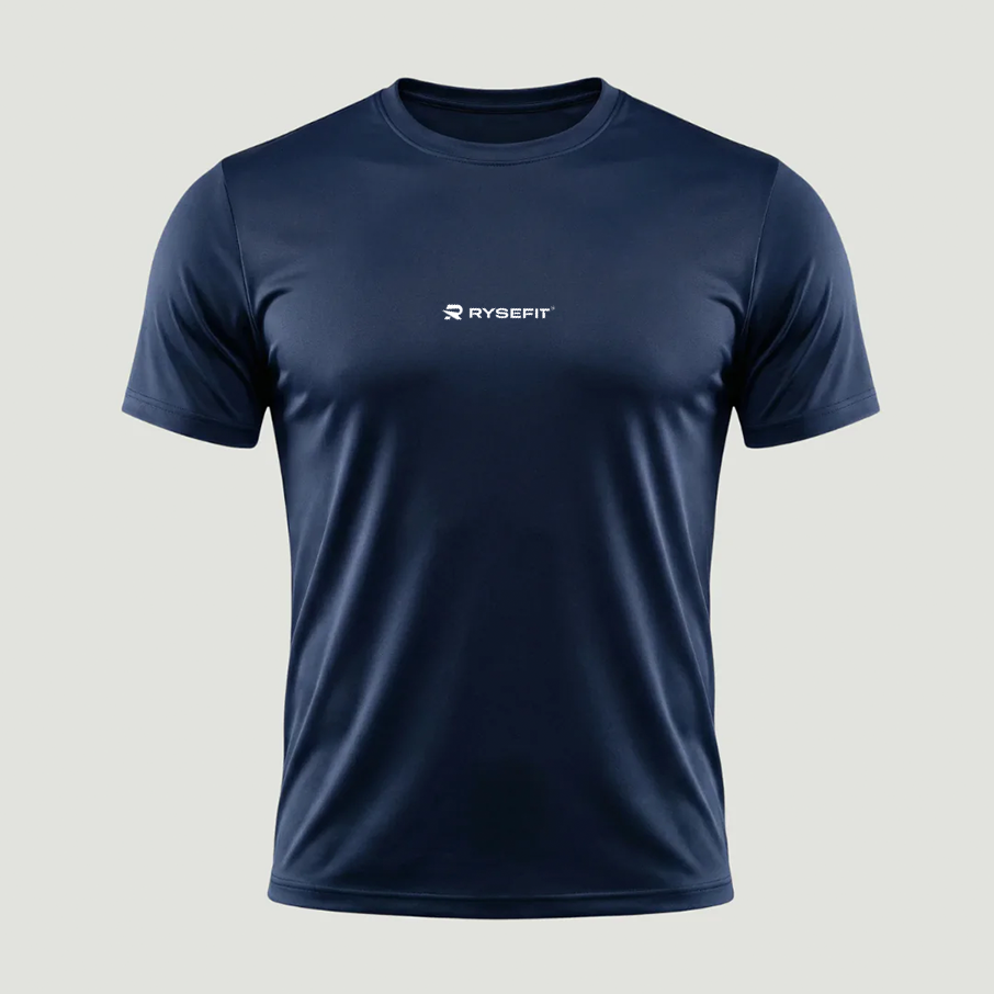 Camiseta Dry Fit Essential Azul