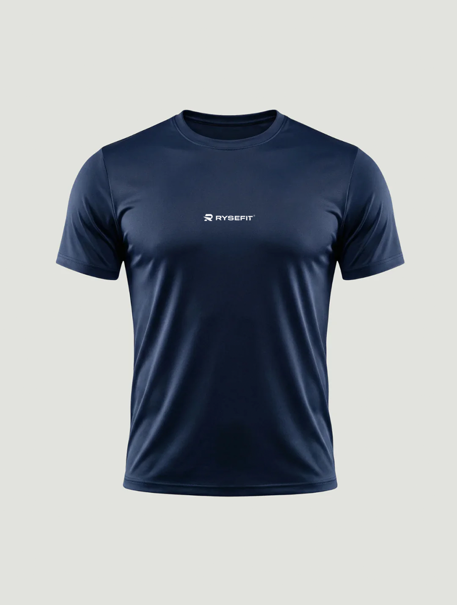 Camiseta Dry Fit Essential Azul