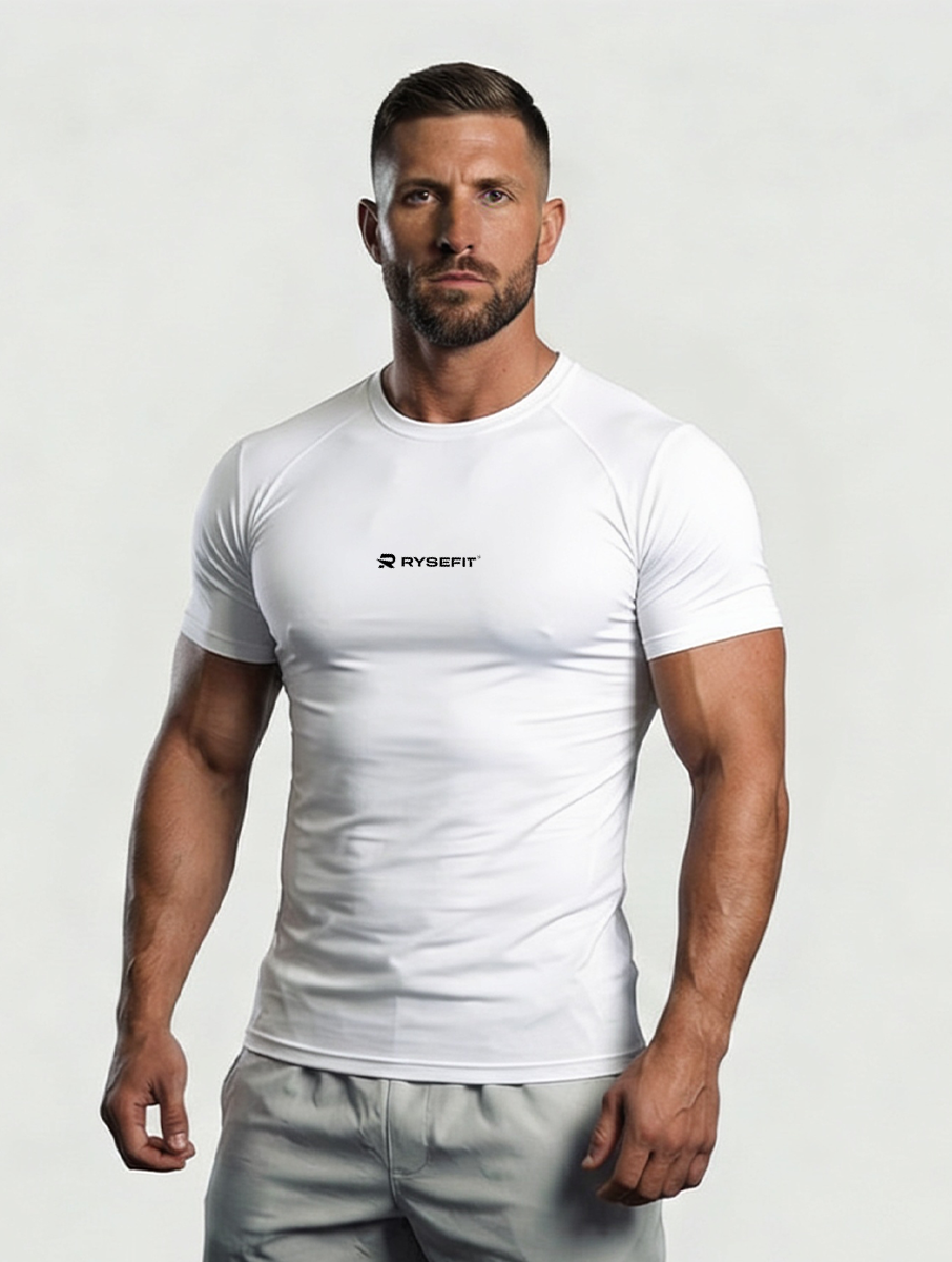 Kit 01 Camiseta Dry Fit + 01 Bermuda Compressão
