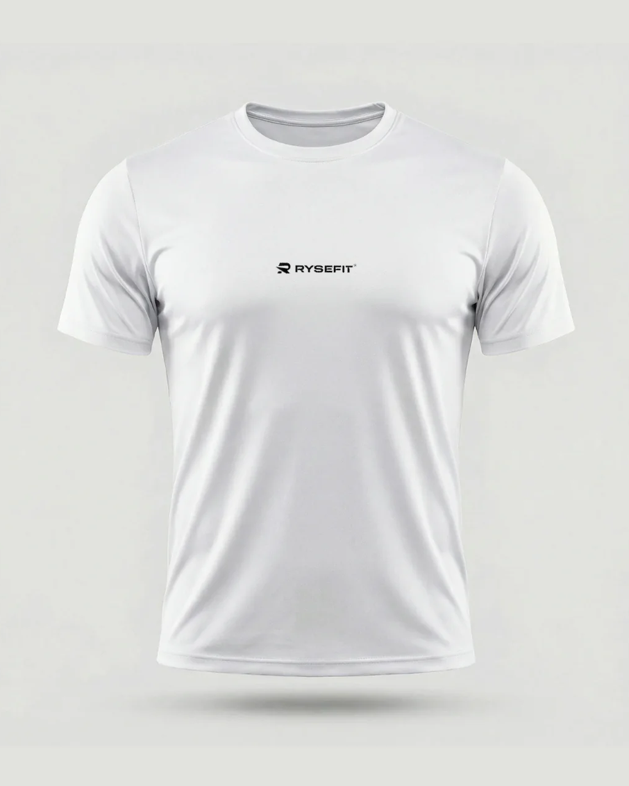 Camiseta Dry Fit Essential Branco