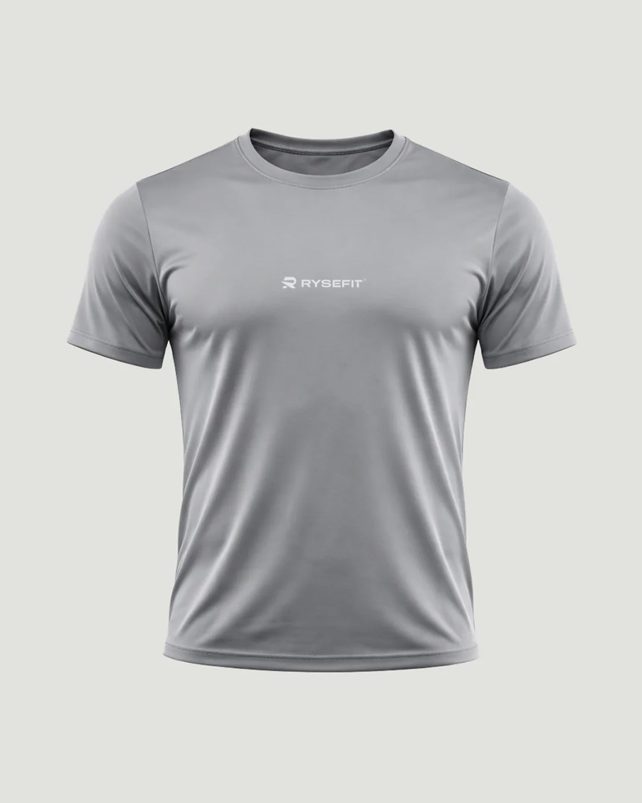 Camiseta Dry Fit Essential Cinza