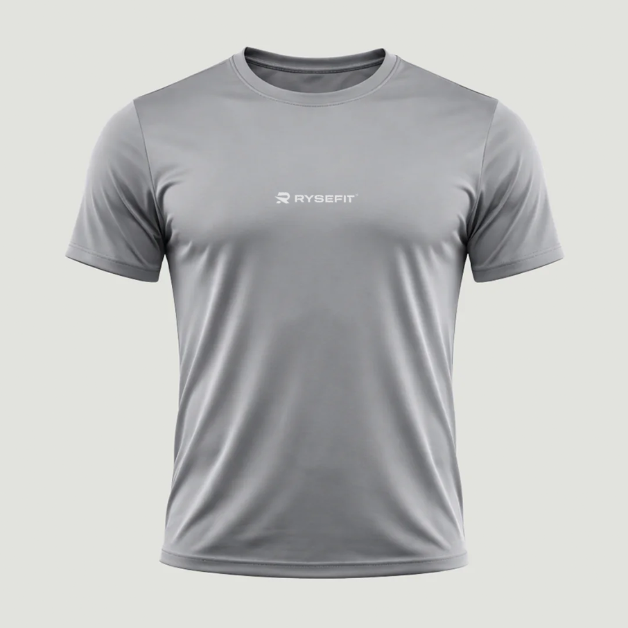 Camiseta Dry Fit Essential Cinza