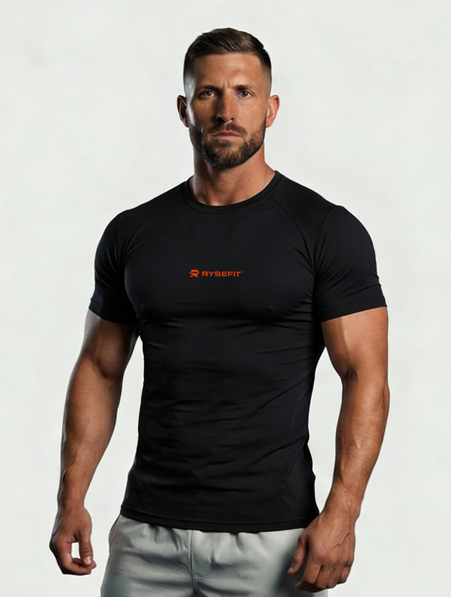 Kit 01 Camiseta Dry Fit + 01 Bermuda Compressão