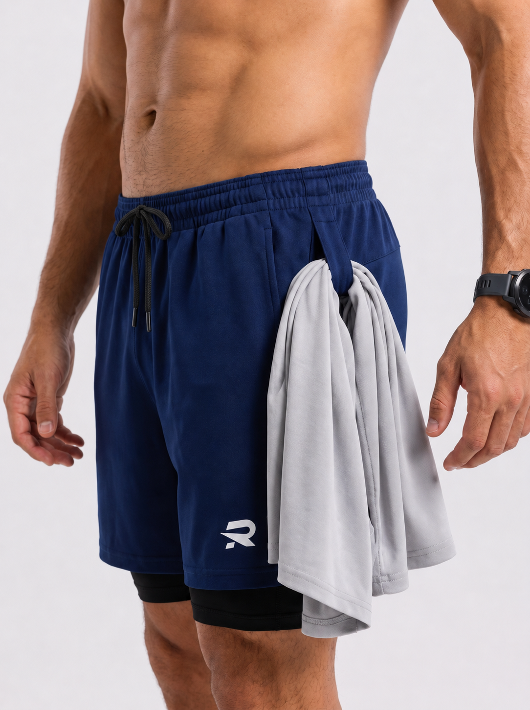 Conjunto de Treino Essential Azul Marinho