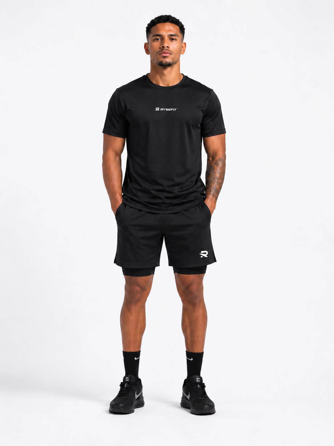 Camiseta Dry Fit Essential Preto
