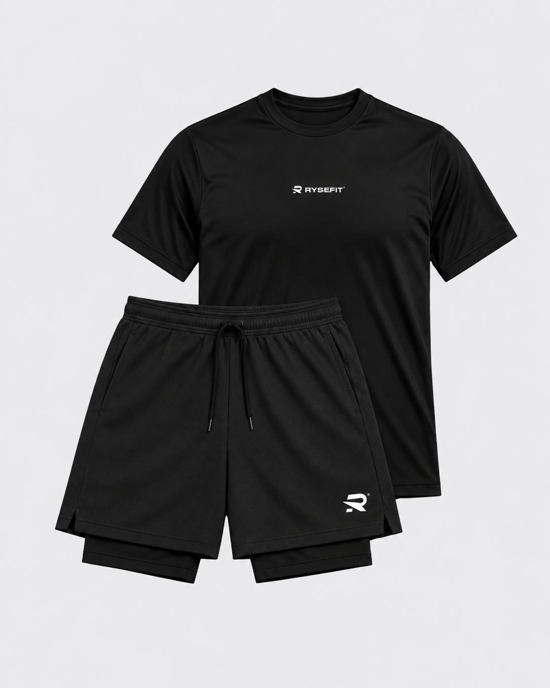 Conjunto Camiseta Dry Fit + Short de Compressão Intense