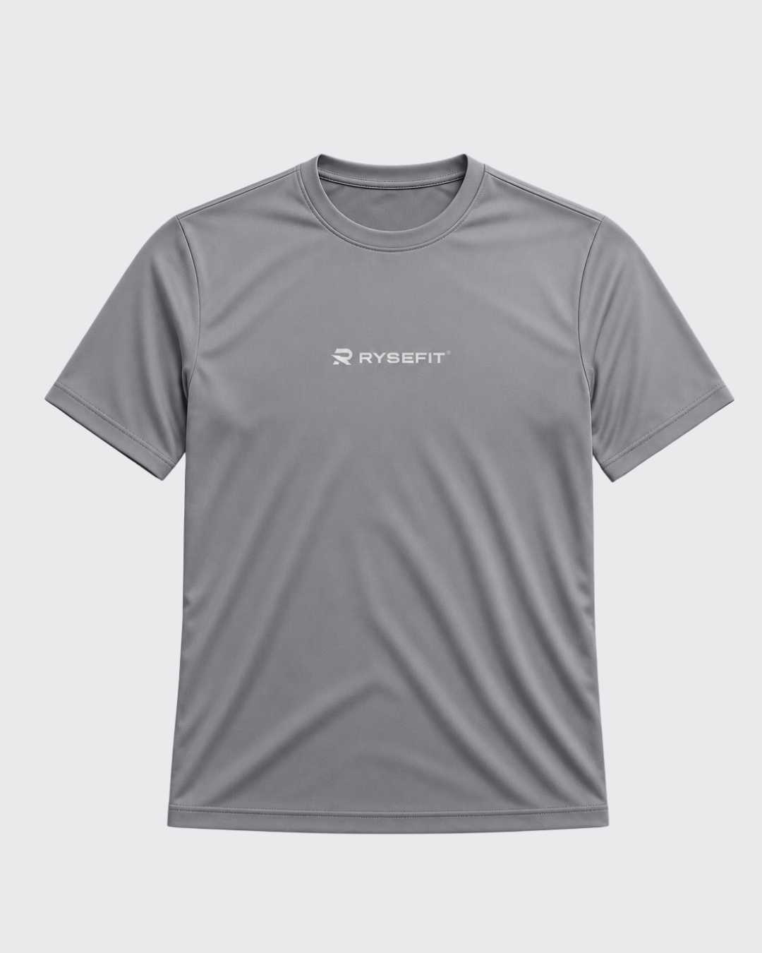 Camiseta Dry Fit Essential Cinza