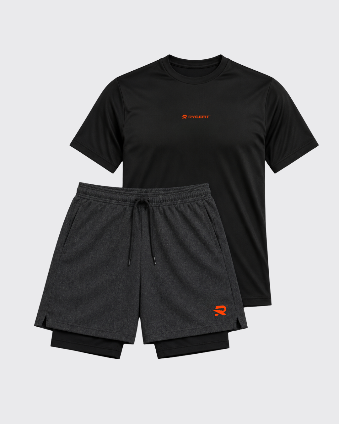 Conjunto Camiseta Dry Fit + Short de Compressão Intense