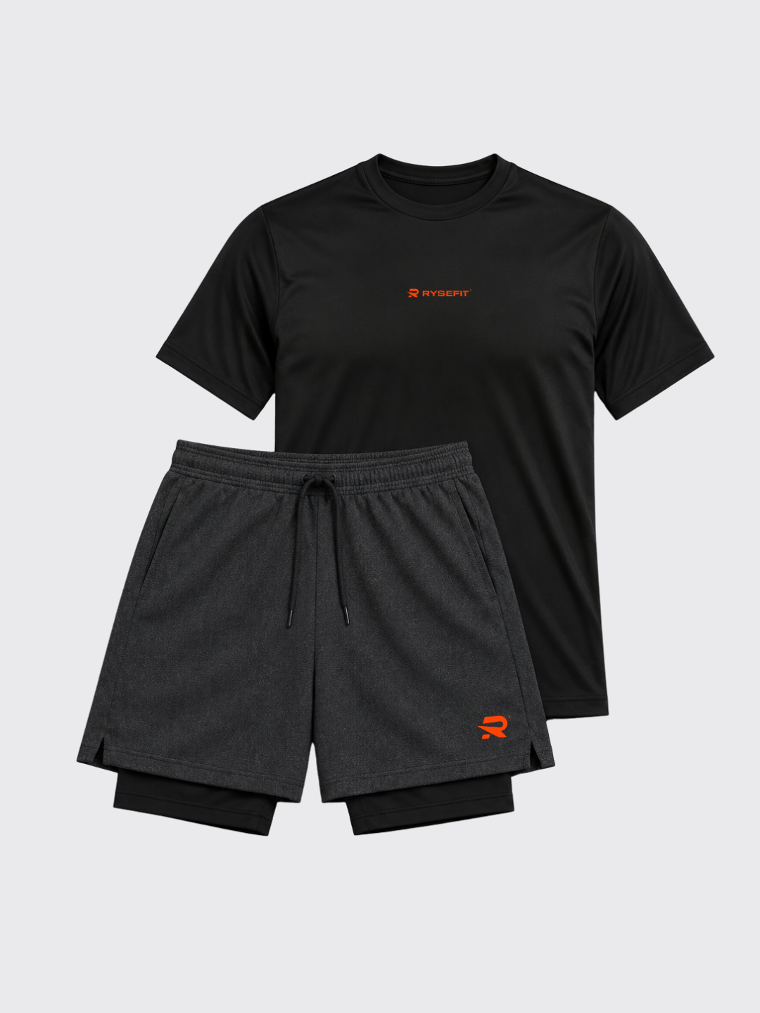 Conjunto Camiseta Dry Fit + Short de Compressão Intense