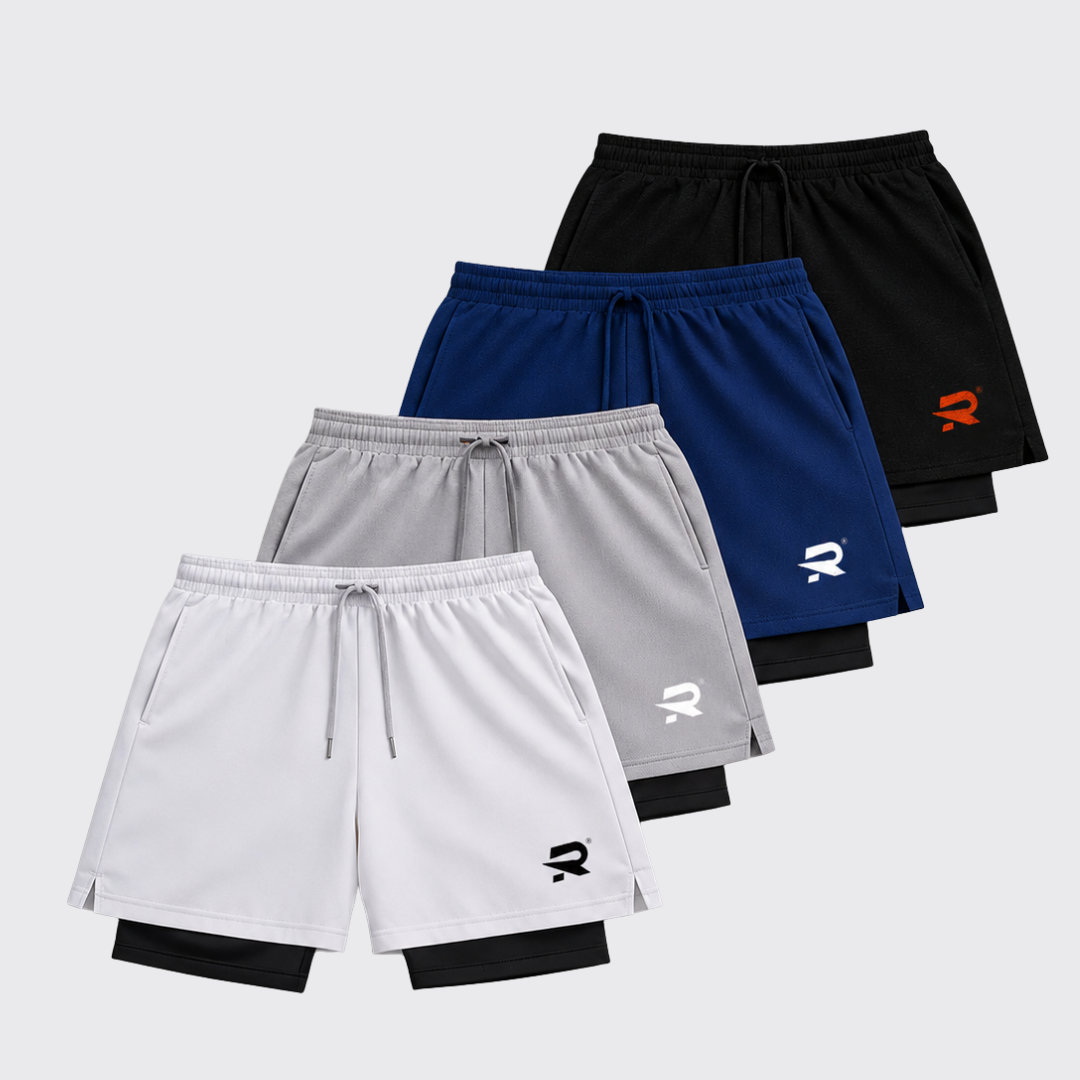 Kit Full — 4 Shorts de Compressão Intense