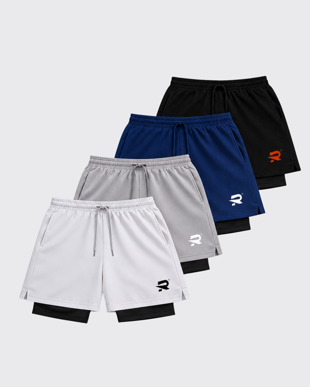 Kit Full — 4 Shorts de Compressão Intense