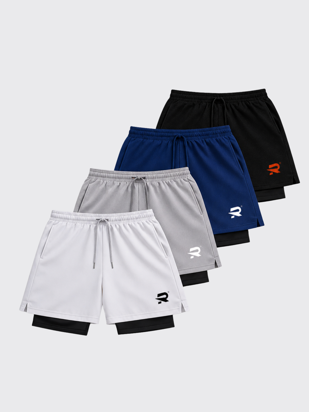 Kit Full — 4 Shorts de Compressão Intense