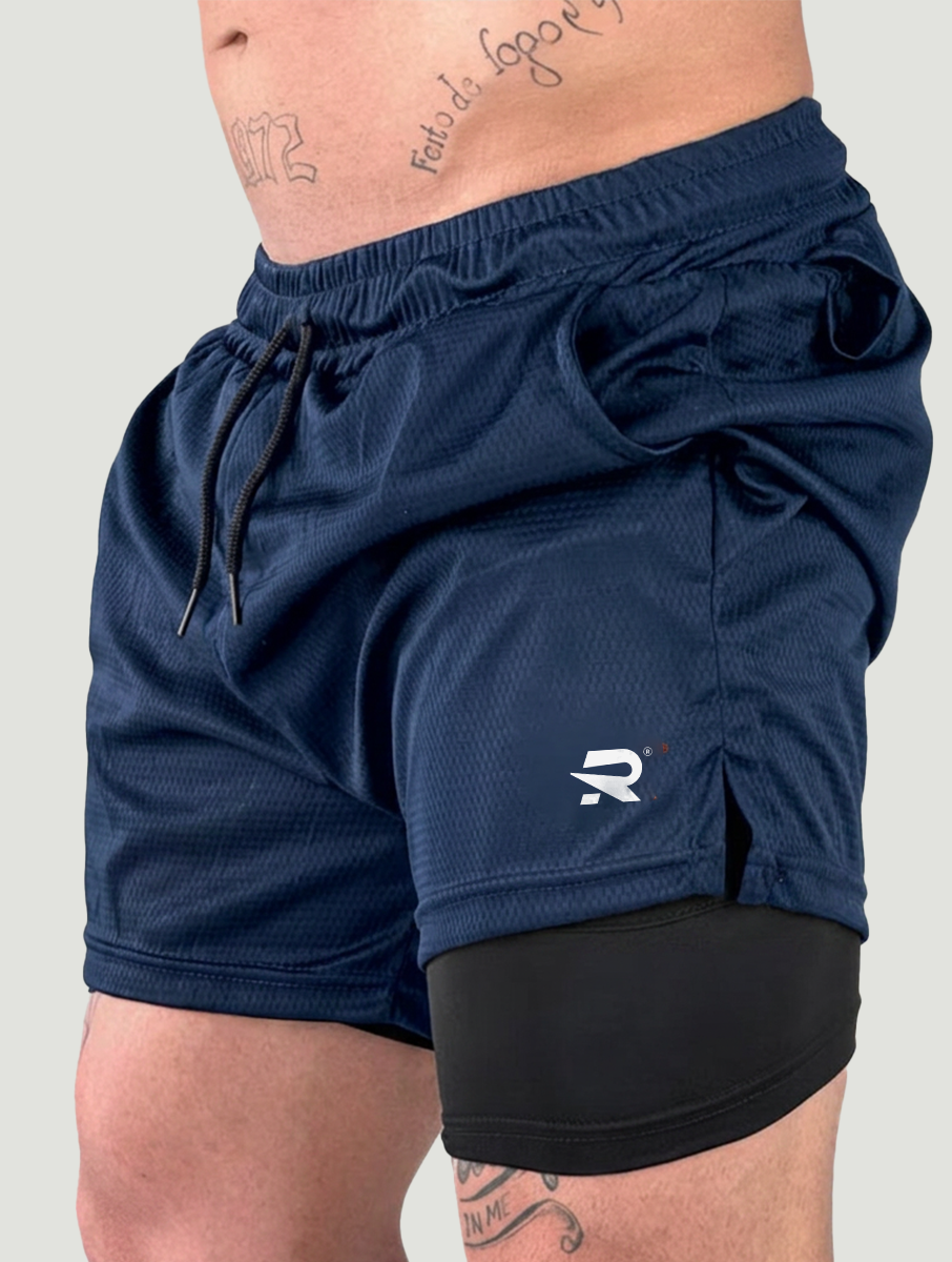 Bermuda Dry Fit Intense Azul