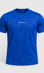 Rysefit Linha Stealth Azul: camiseta camuflada azul