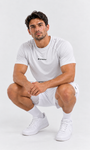 Rysefit Linha Stealth Branco: modelo agachado
