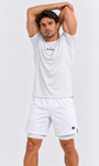 Rysefit Linha Stealth Branco: alongamento de tríceps