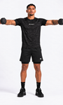 Rysefit Linha Stealth Preto: elevação lateral com halteres