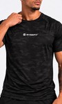 Rysefit Linha Stealth Preto: detalhe do peito e da gola